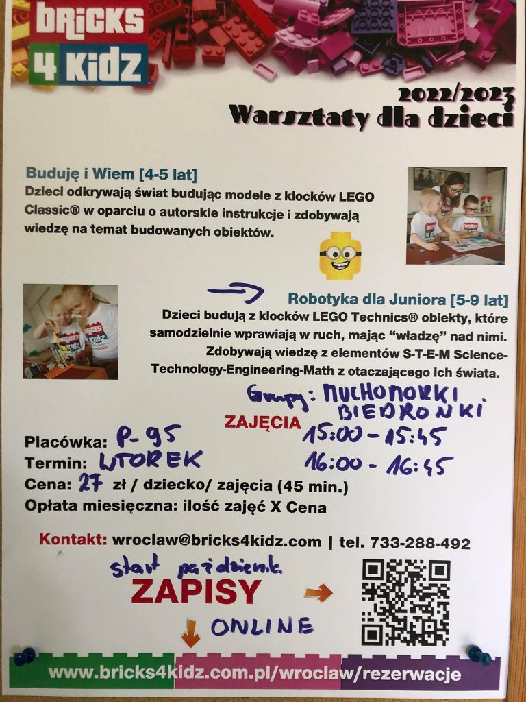 plakat - LEGO robotyka