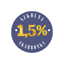 Projekt Szkolna Skarbonka - przekaż 1,5% podatku